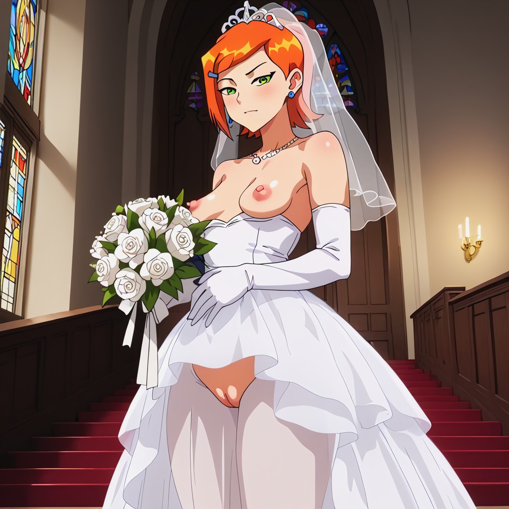 18+, Long Gloves, Perfect Face Hentai AI Porn