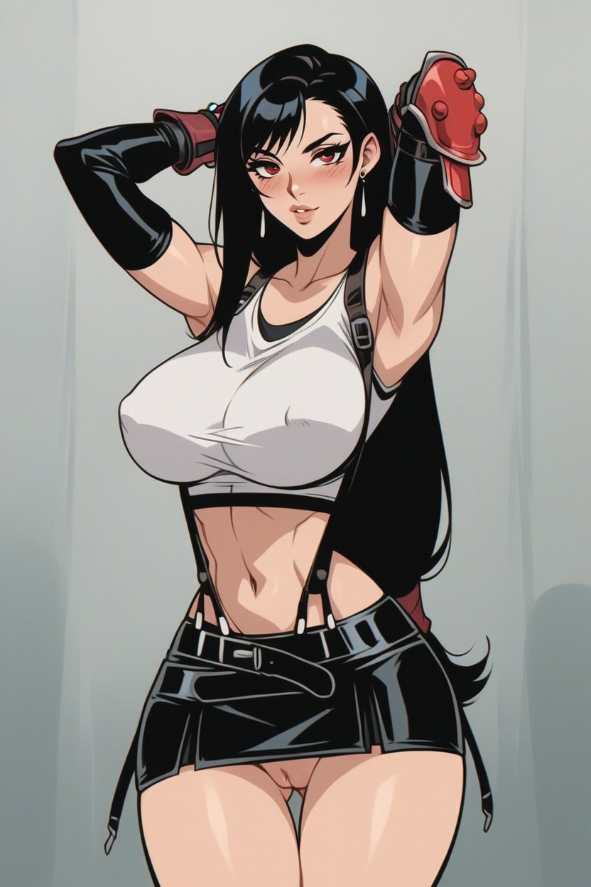 Bedroom, Snatched Waist, Seductive Hentai AI Porn
