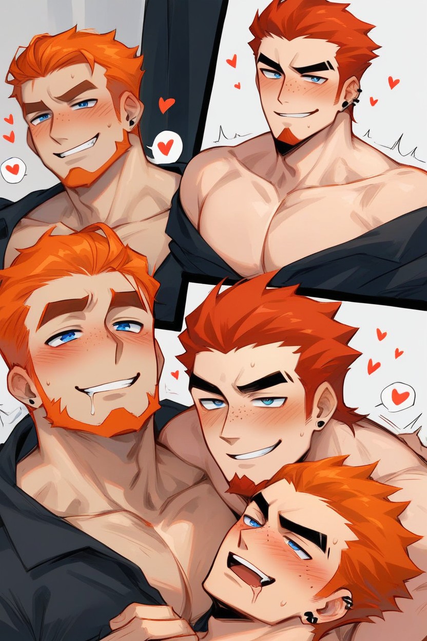 18+, Manly, Orgasm AI Gay Porn