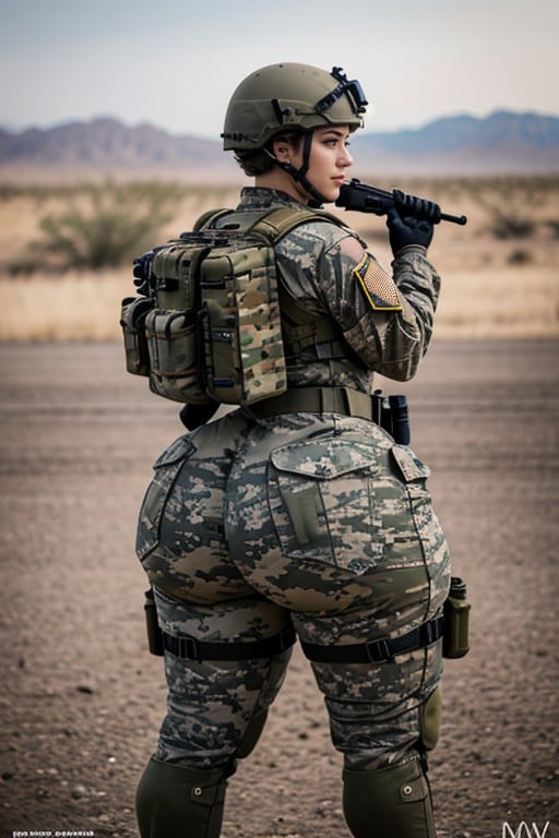 Thunder Thighs, Pistol On Thigh, Thighs Bigger Than Waist AI Porn