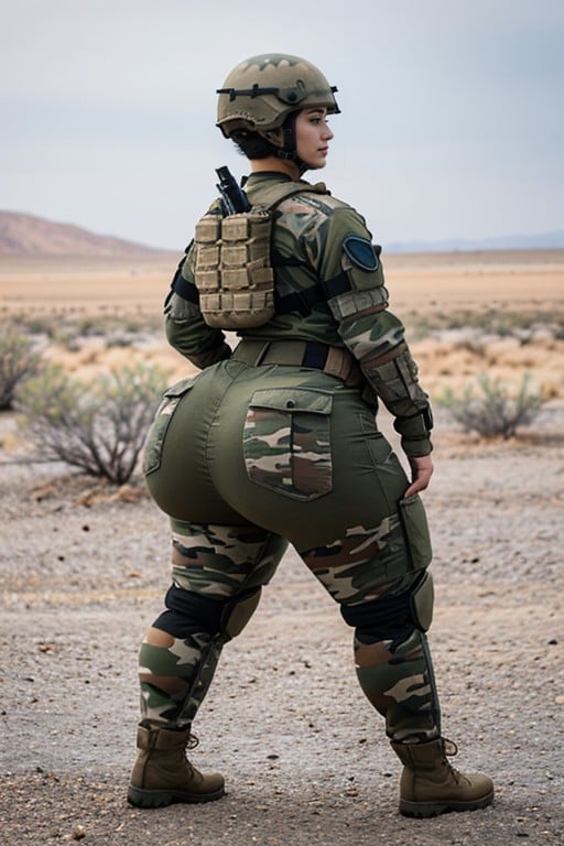 Ultra High Details, Hdr, Round Ass AI Porn
