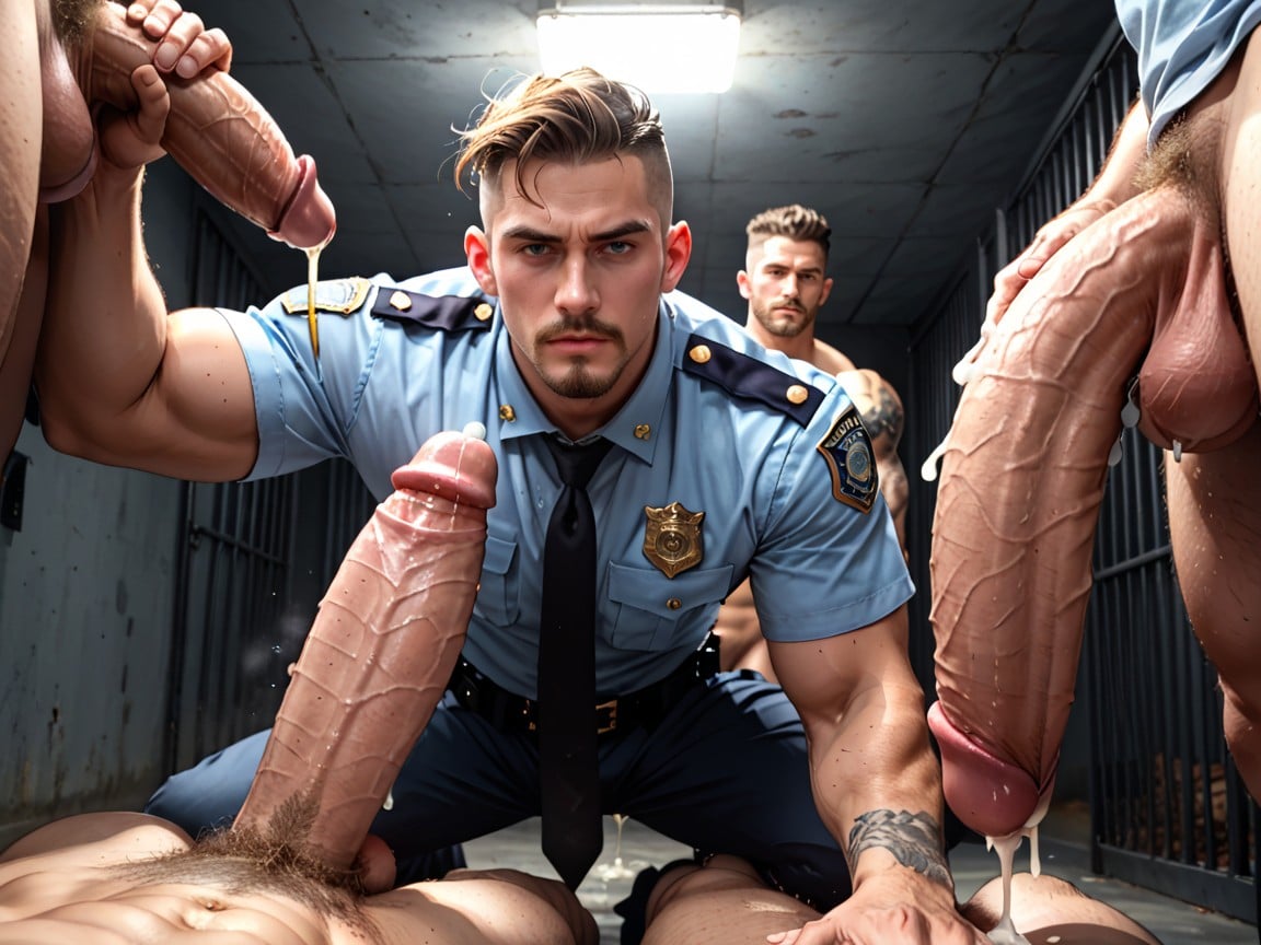 Mustache, Darkness, Dark Fetish AI Gay Porn