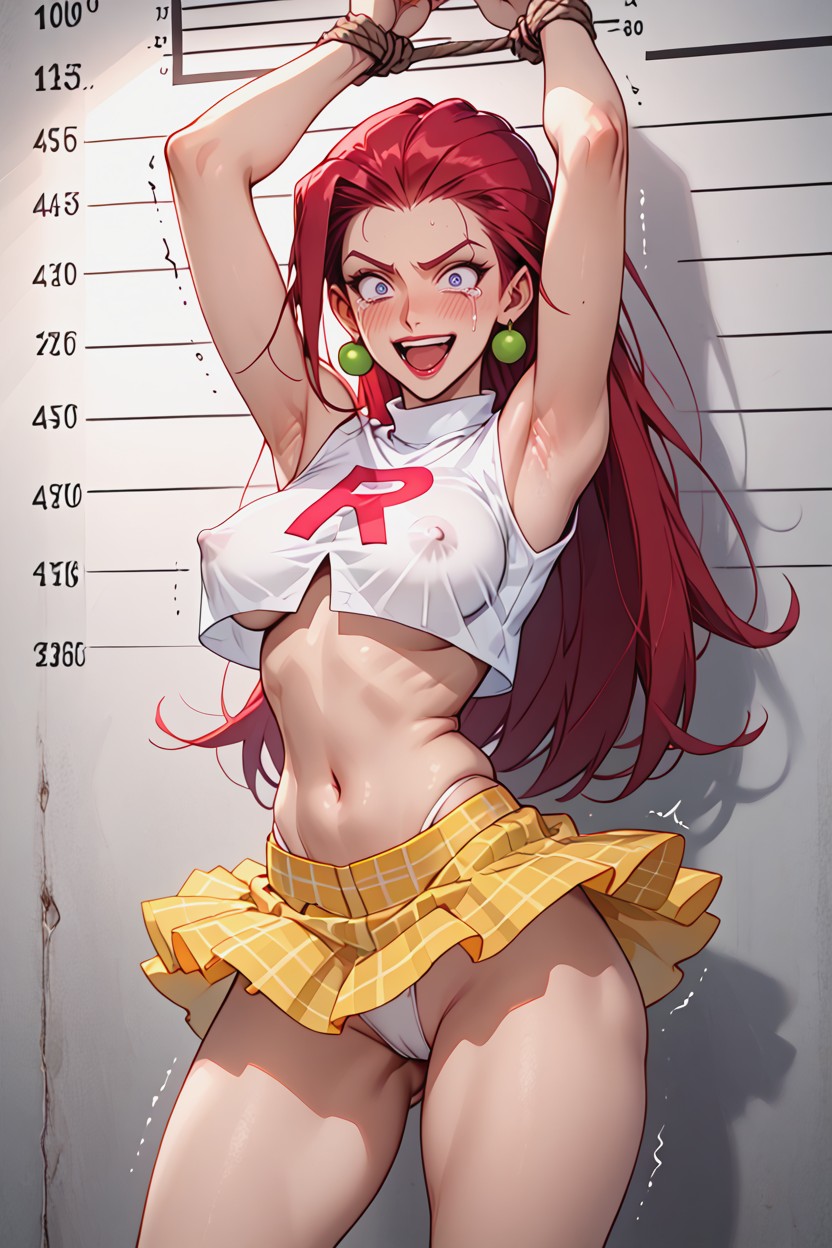 Arms Up, Pear Shaped, Disney Art Style AI Porn