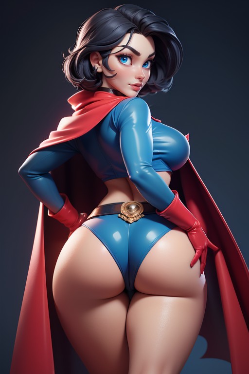 Superman Symbol, Tall, Capa Hentai IA
