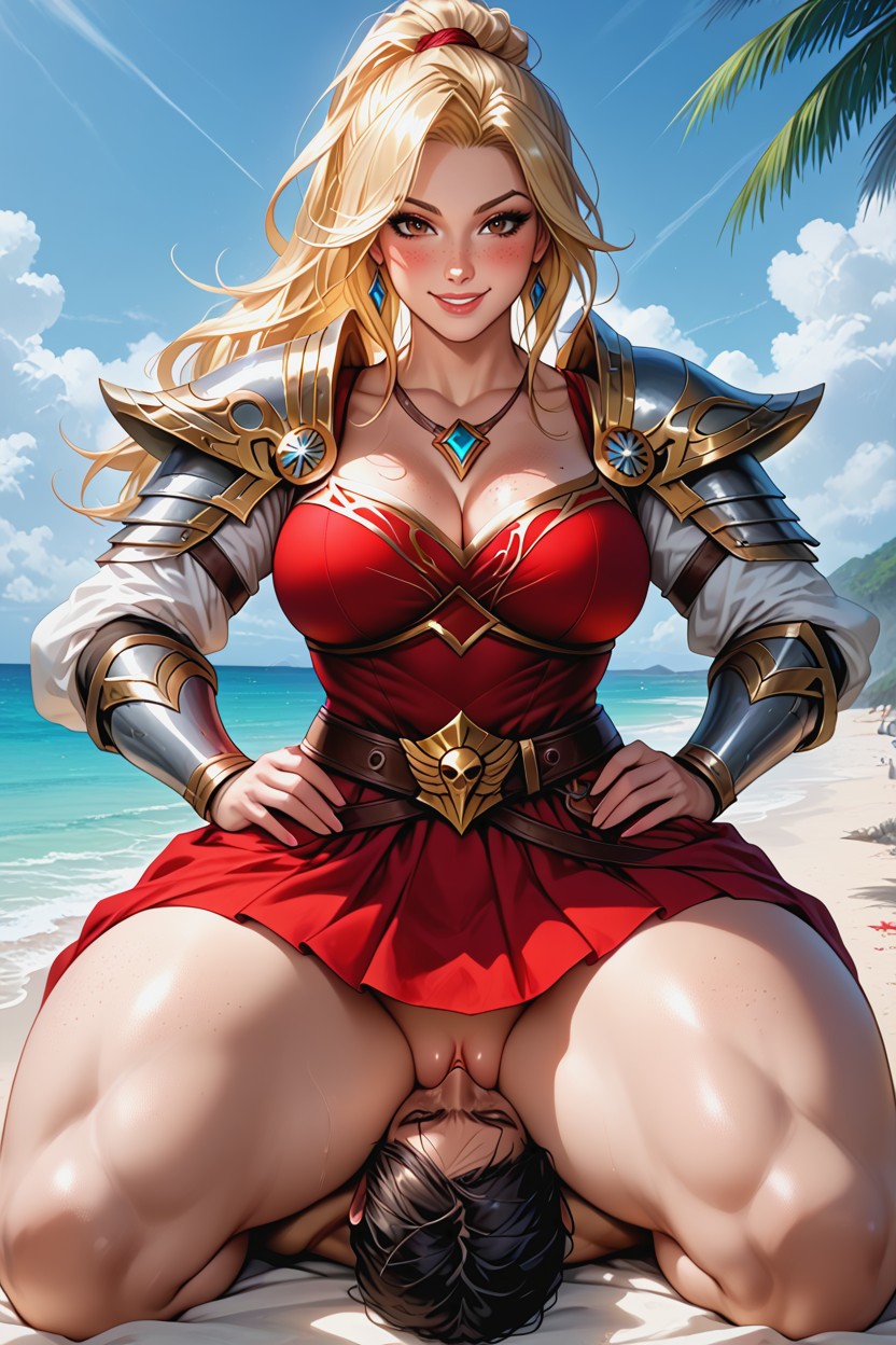 Necklaces, Armour Costume, Pussy Vulva Porno IA