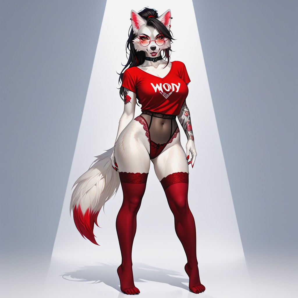 18+, White Body, Recording Furry AI Porn