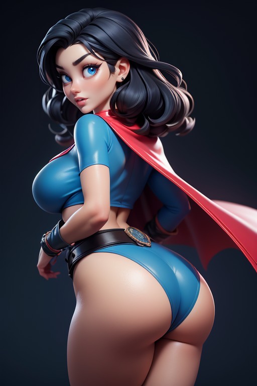 Yellow Belt, Curvy Hips, Gruesa Hentai IA