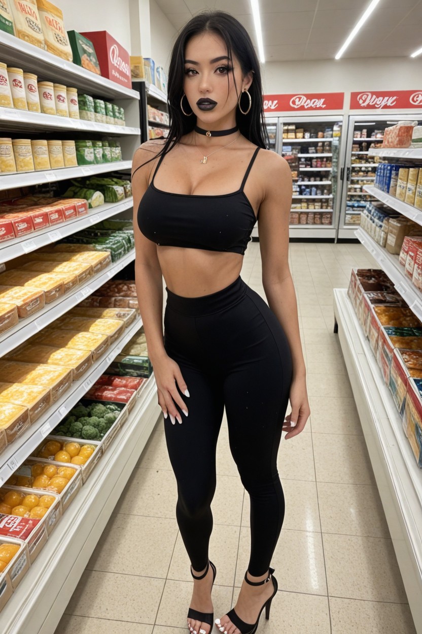 Italiana, Looking At Viewer, Asian Supermodel Porno IA