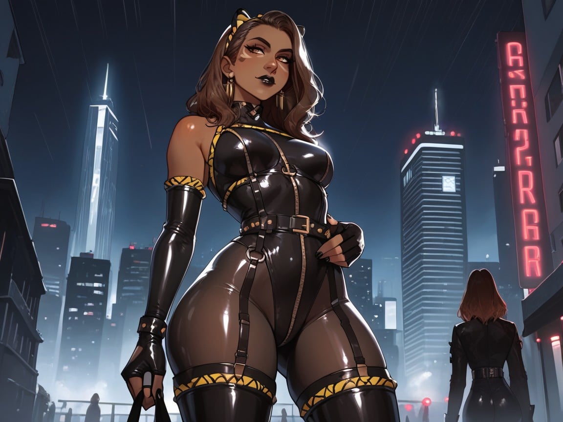 1 Person, Heel Boots, Woman Looking Away AI Porn