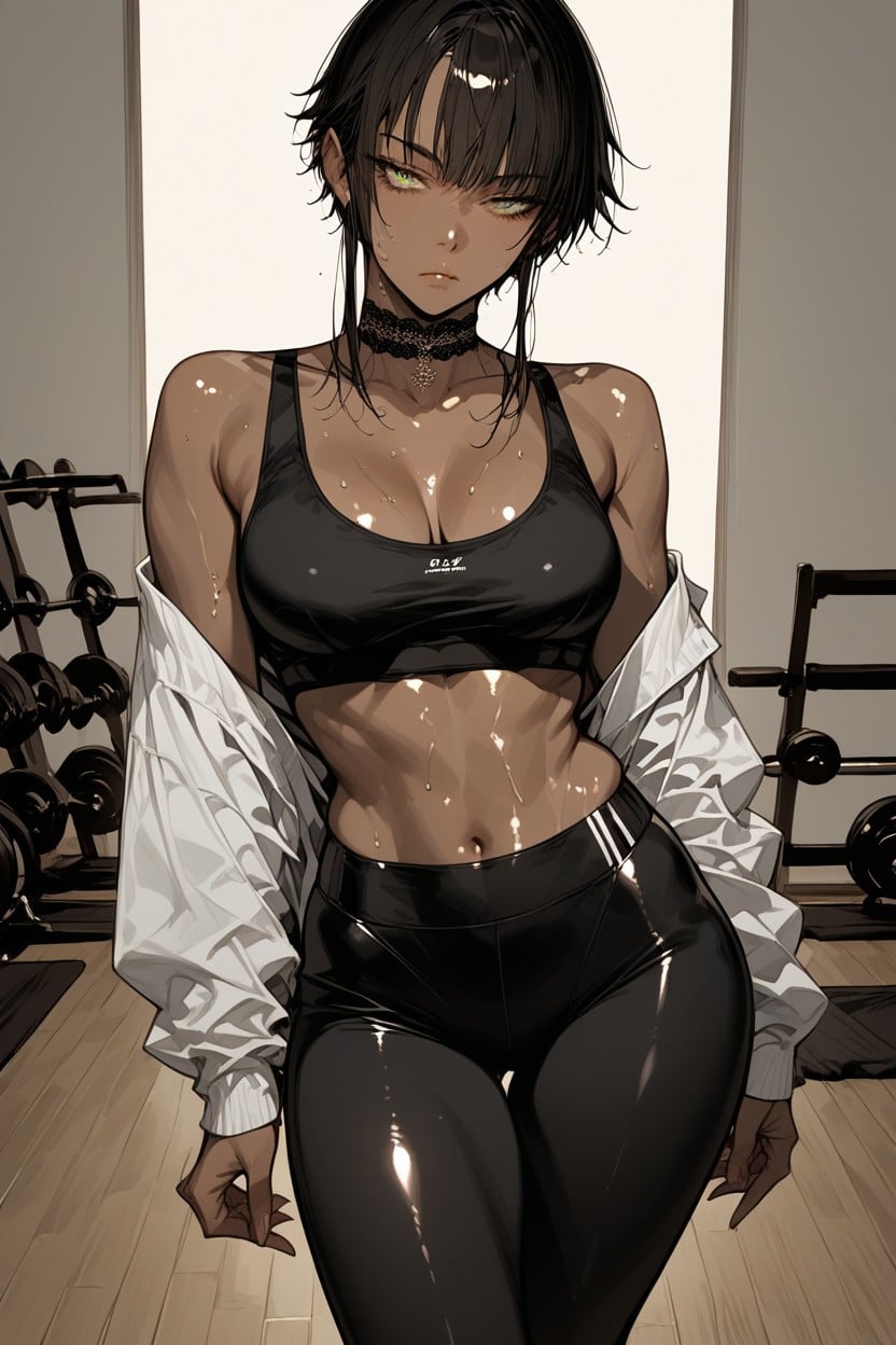 Selfie, Very Short Hair, 1 Person Hentai AI Porn