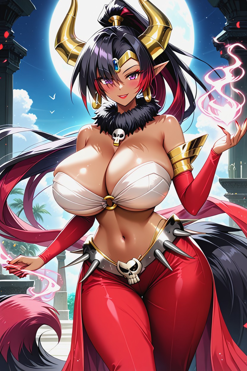 Sexy Kimono, Omachi From Rance Series, Hourglass Figure Hentai IA