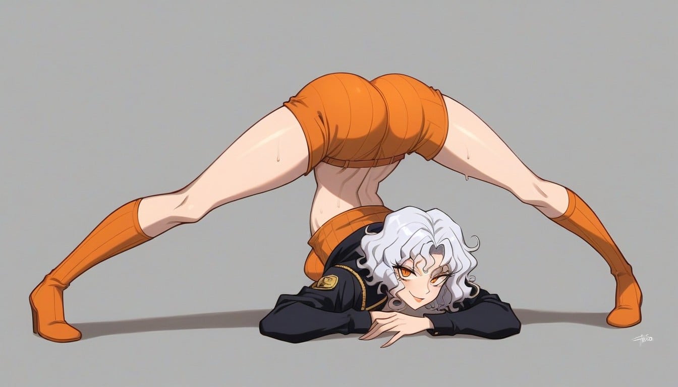 Sweaty, Rear View, Corto Hentai IA