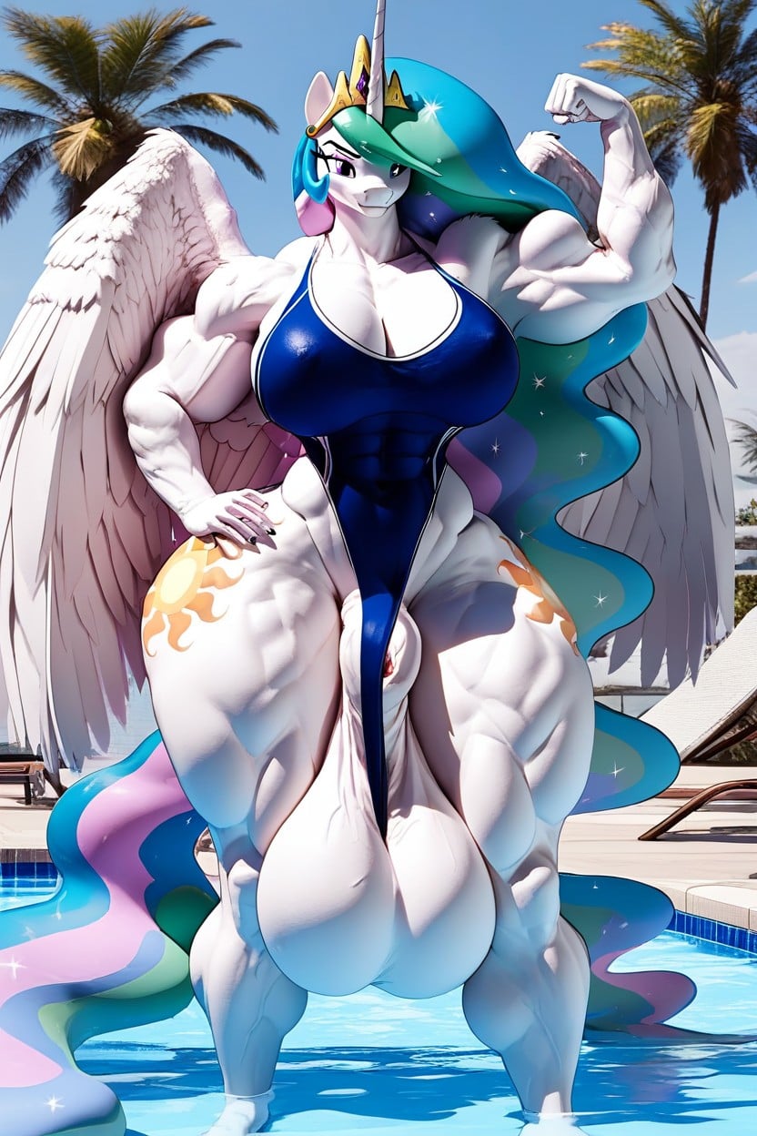 Pool, Pony, 肌肉发达 AI獸人黃片