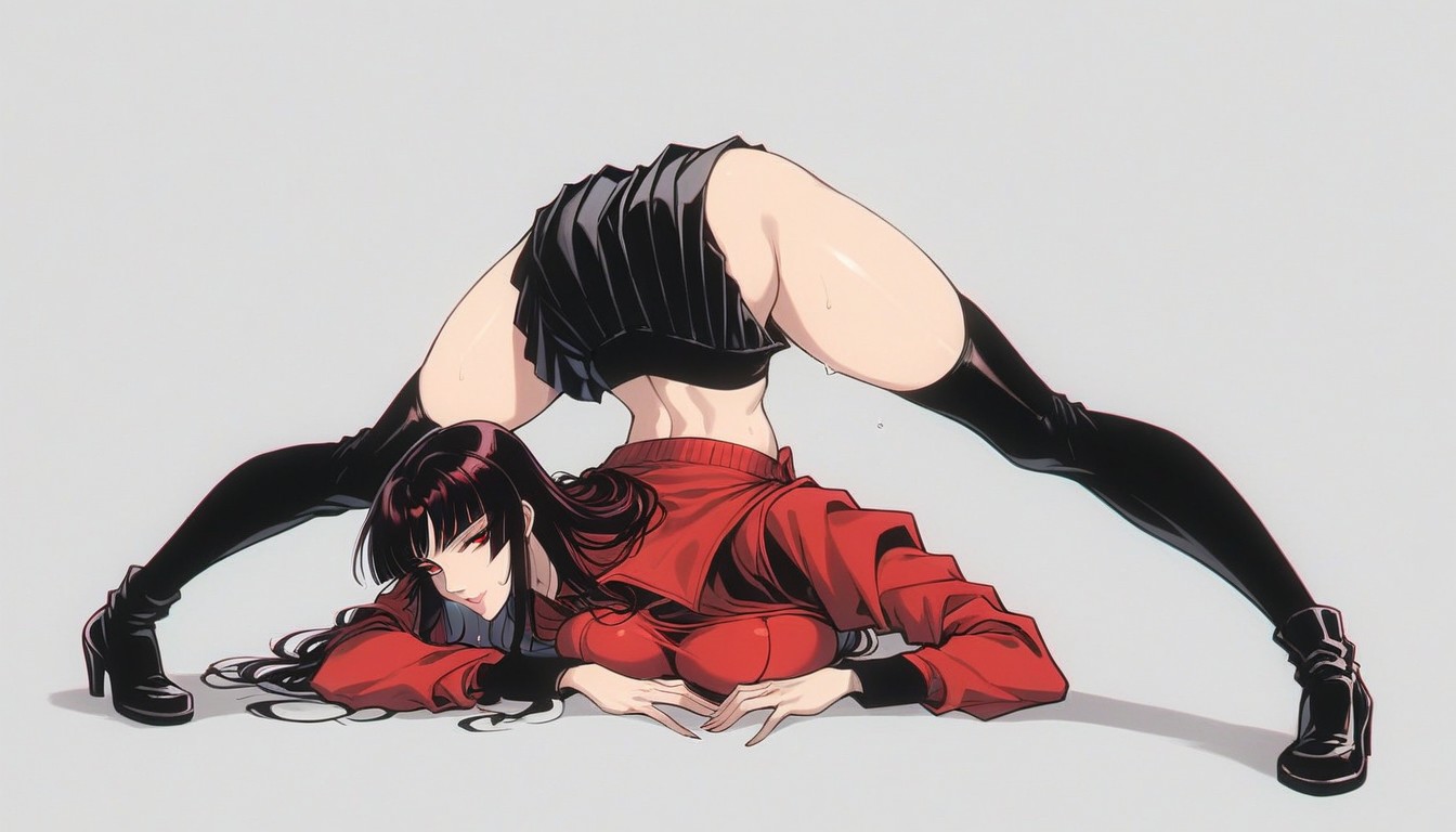 Red Jacket, Full Body, 18+ Hentai AI Porn