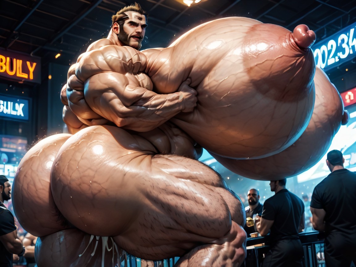 Eat Pussy, Side View, Hyper Massive Ass AI Porn