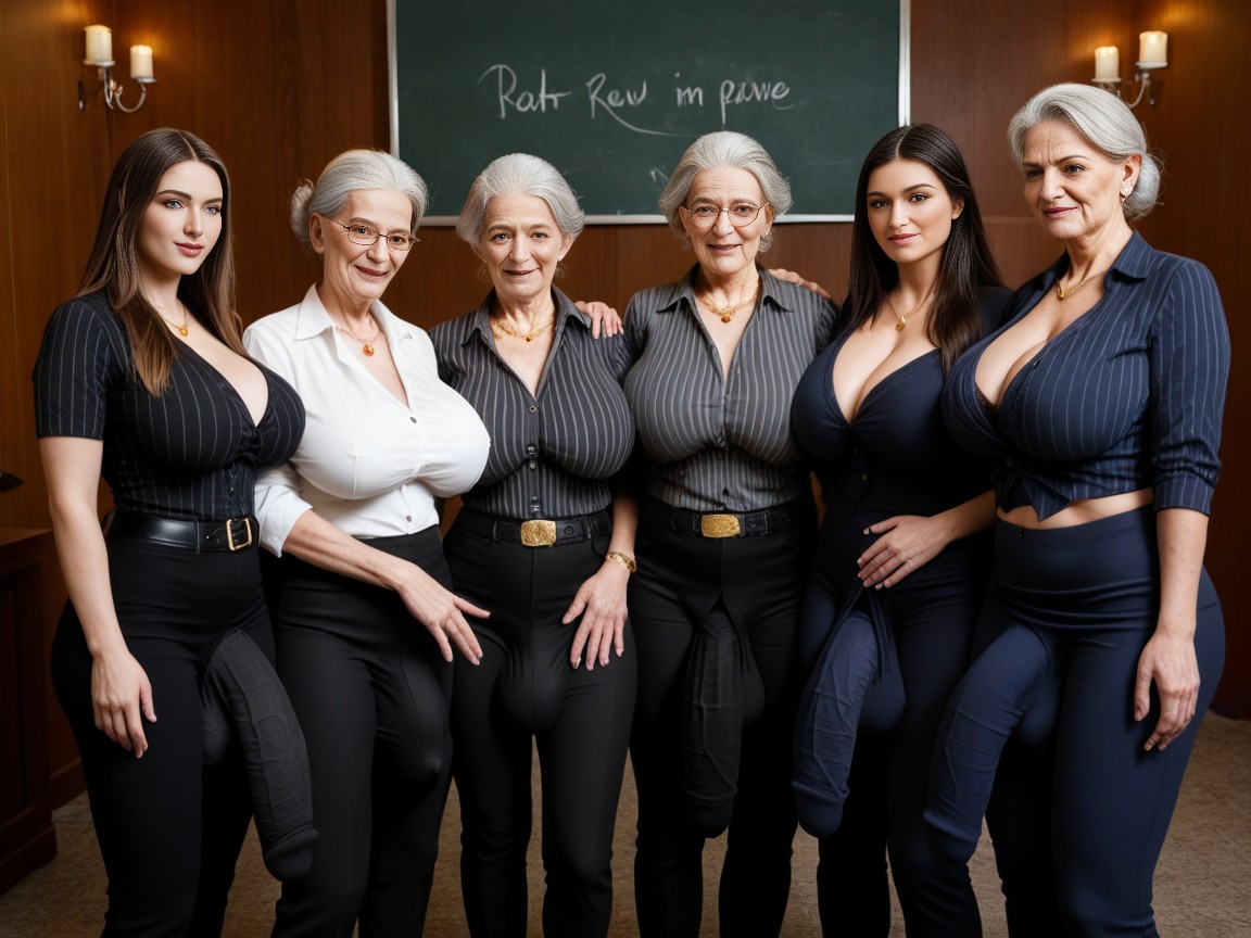 Gigantic Natural Breasts, Blouse, Chemise Moulante Shemale AI Porn