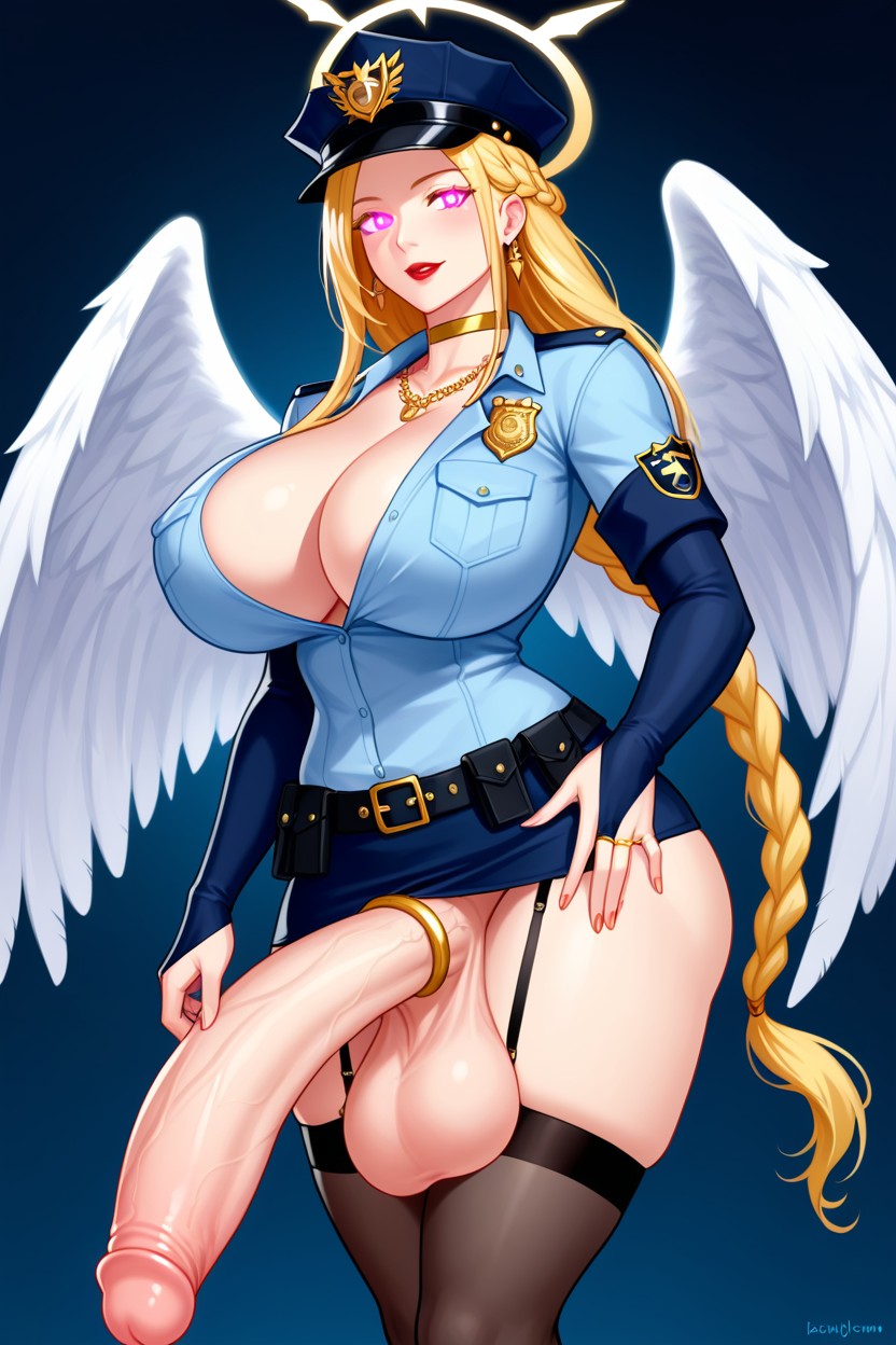 Diadem, Garter Straps, Chain Shemale AI Porn