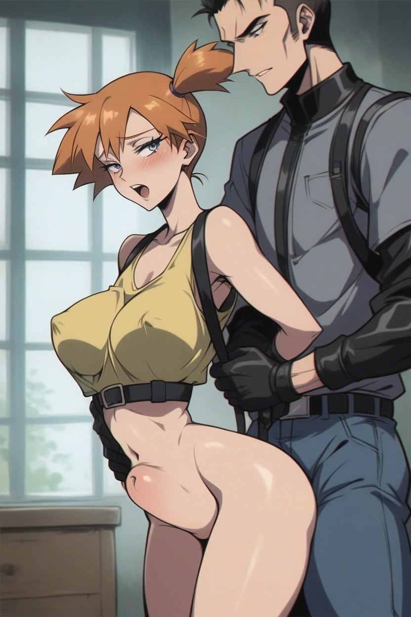 Curvy Body, Close Up, Bedroom Hentai AI Porn