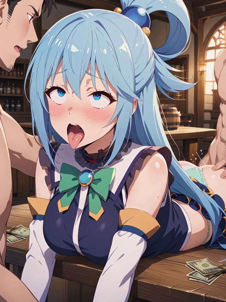 Rough Anal Sex, Ahegao, Inside Medieval Tavern Hentai AI Porn