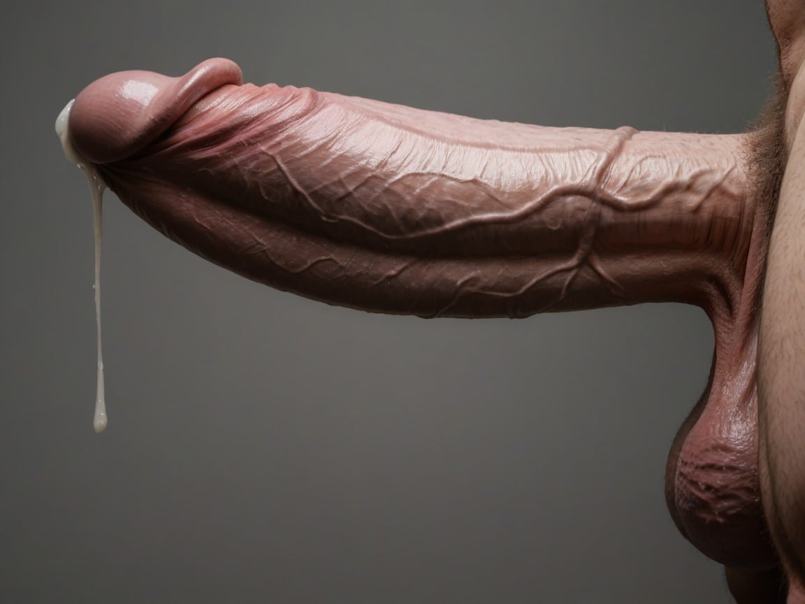 Appleshaped Glans, Crotch Level, Huge Glans AI Gay Porn