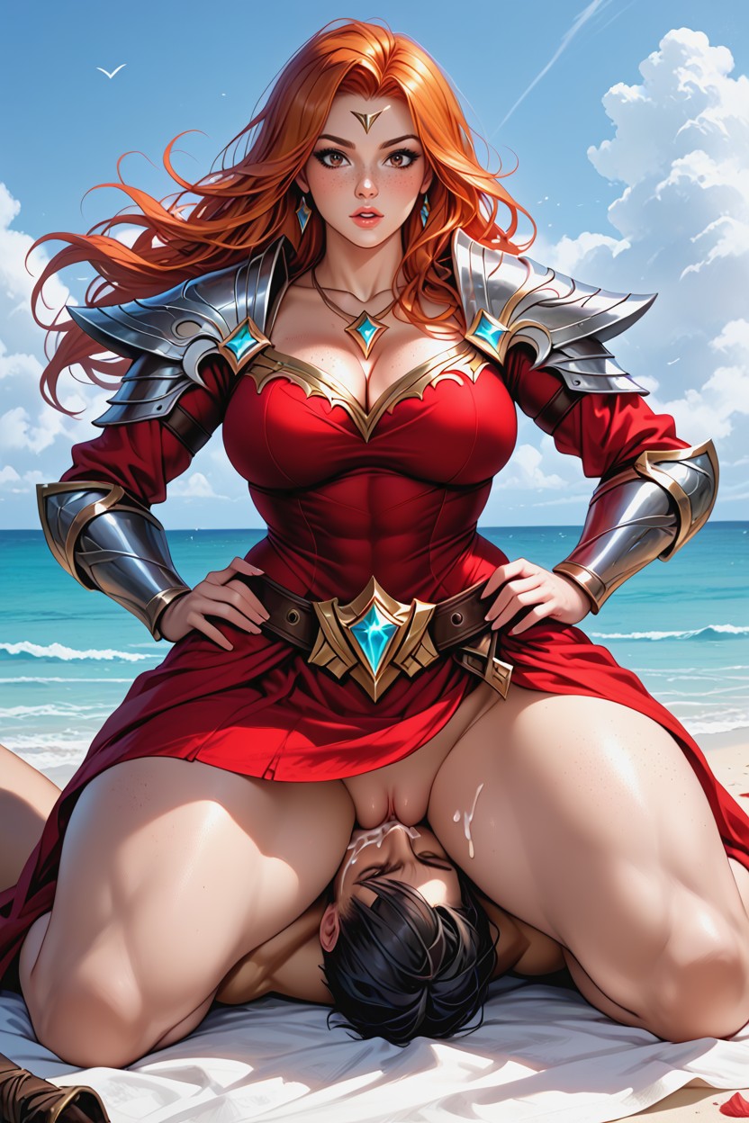 Almond Eye, Hands On Hips, Detailed Eye AI Porn