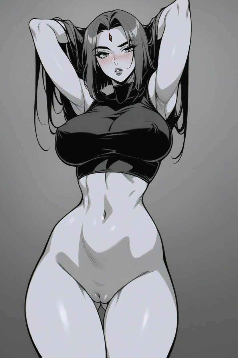 Horny, Nipple Bulge, Standing Hentai AI Porn