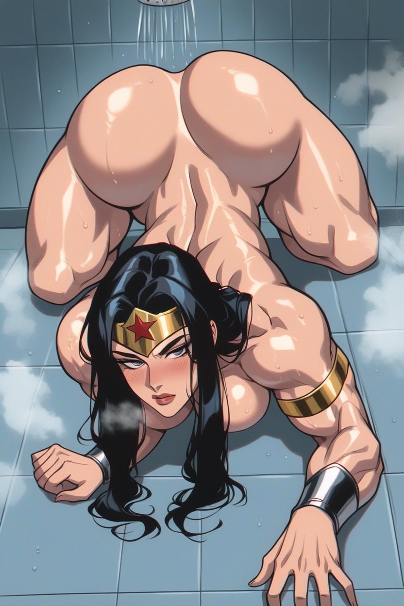 Horny Face, Fit, Anime Style Hentai AI Porn