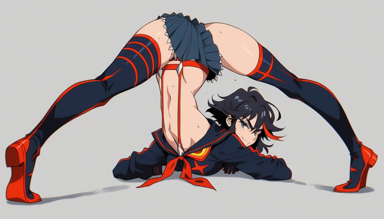 Sweaty, Full Body, Detailed Image Hentai AI Porn