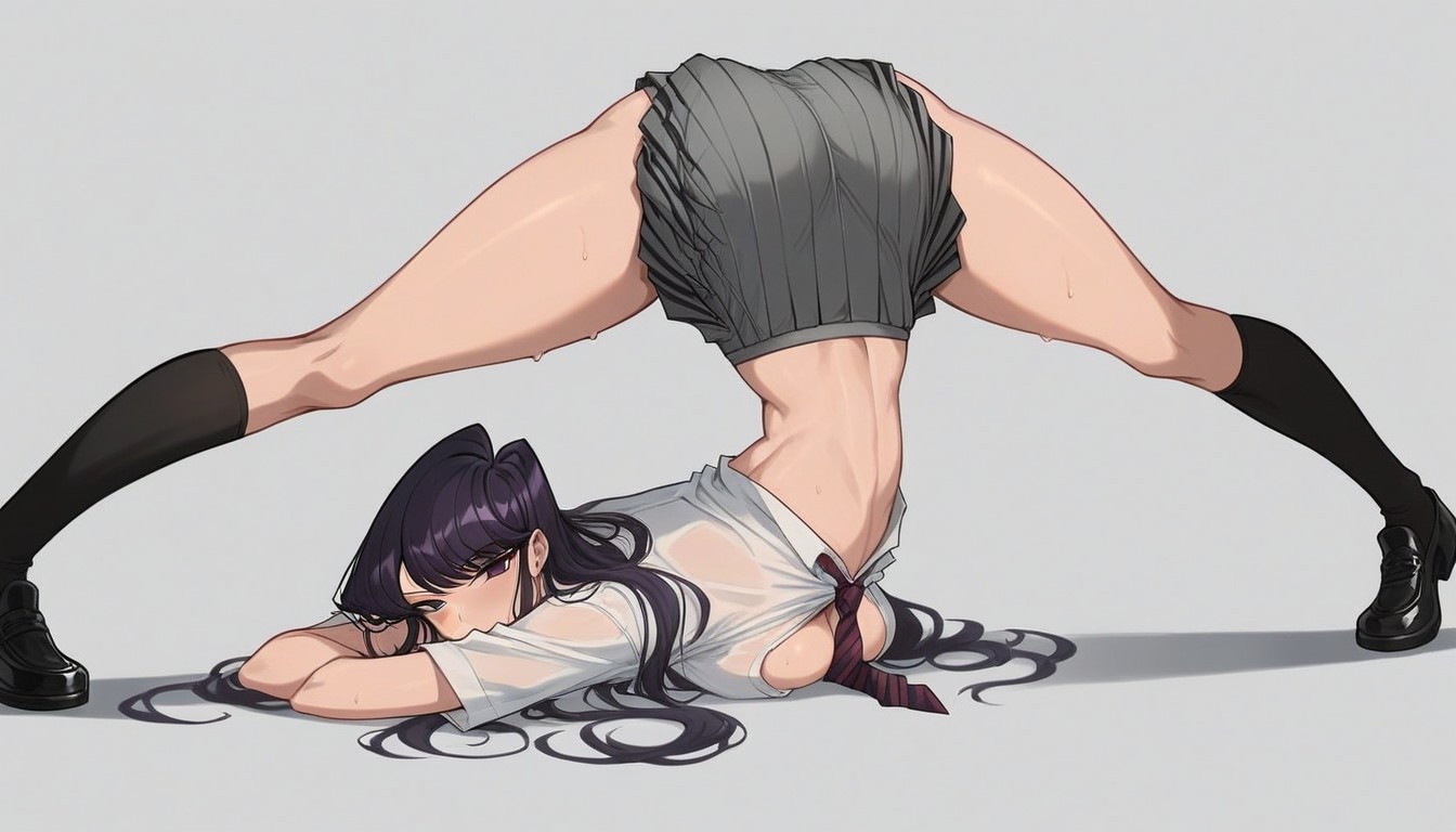 Perfect Anatomy, Medium Breast, Half Sleeve Shirt Hentai AI Porn