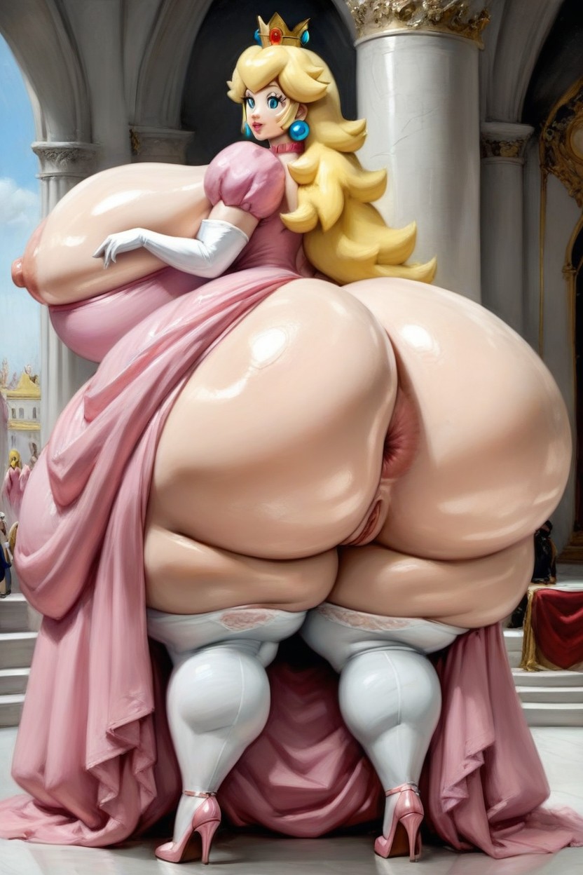 Extreme Hyper Ass, Huge Nipple, Massive Ass AI Porn