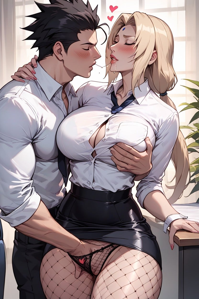 Bewitching, Perfect Face, Standing Hentai AI Porn