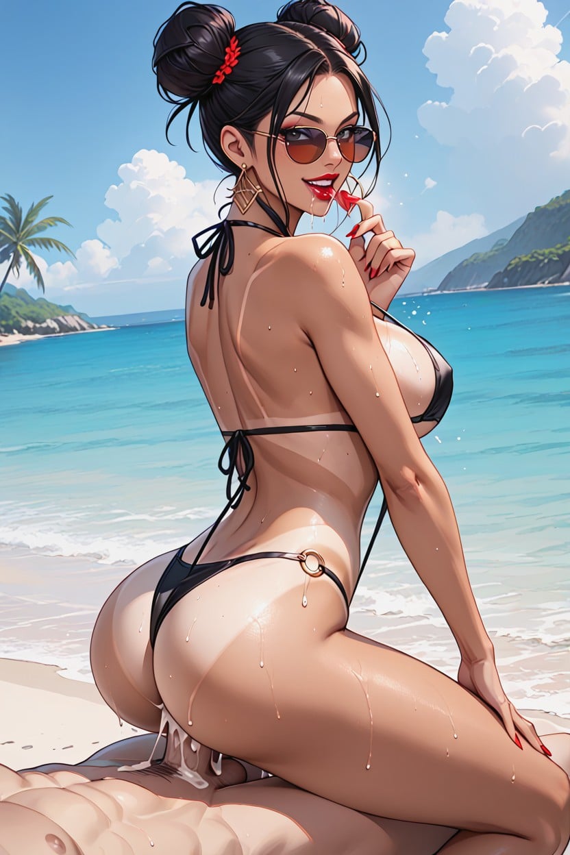 Dripping Saliva, 18+, Ahegao Hentai AI Porn