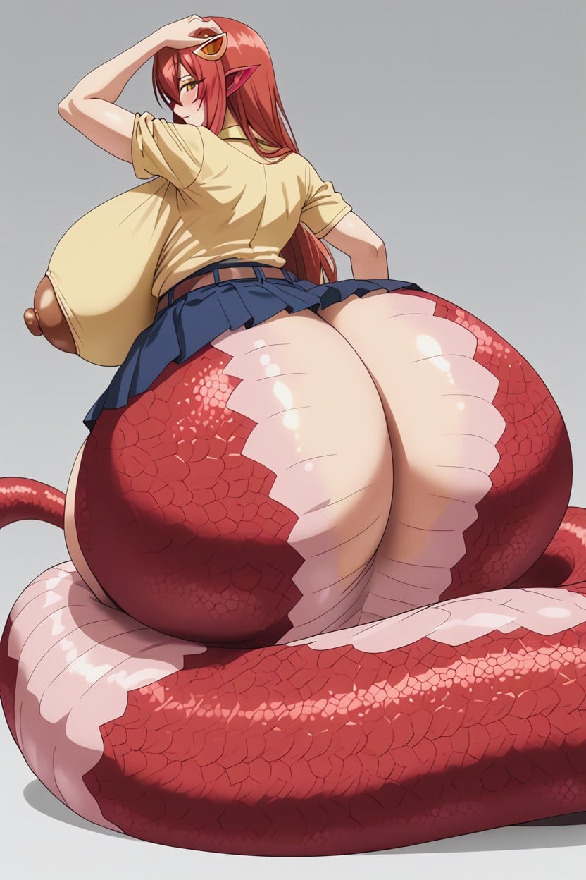 Scales, Biggest Ass In The World, Bare Waist AI Porn