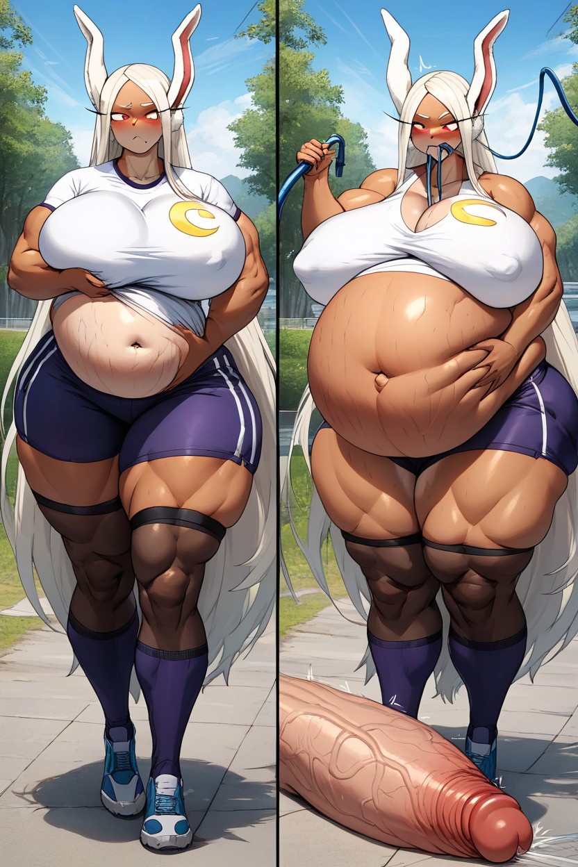 Before And After, Immobile Obesity, Impossibly Colossal Belly AI獸人黃片