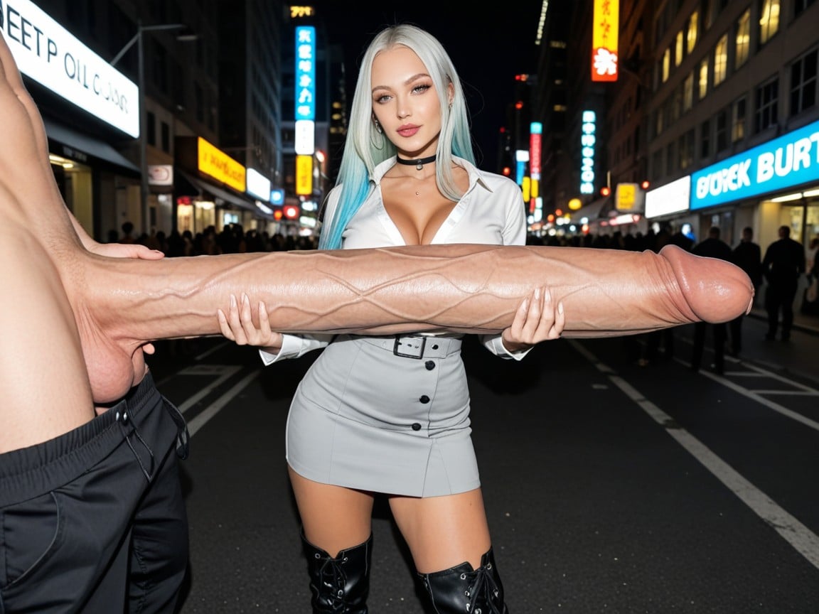 Extreme Hyper Girth, And Pinks, Light Skin AI Porn