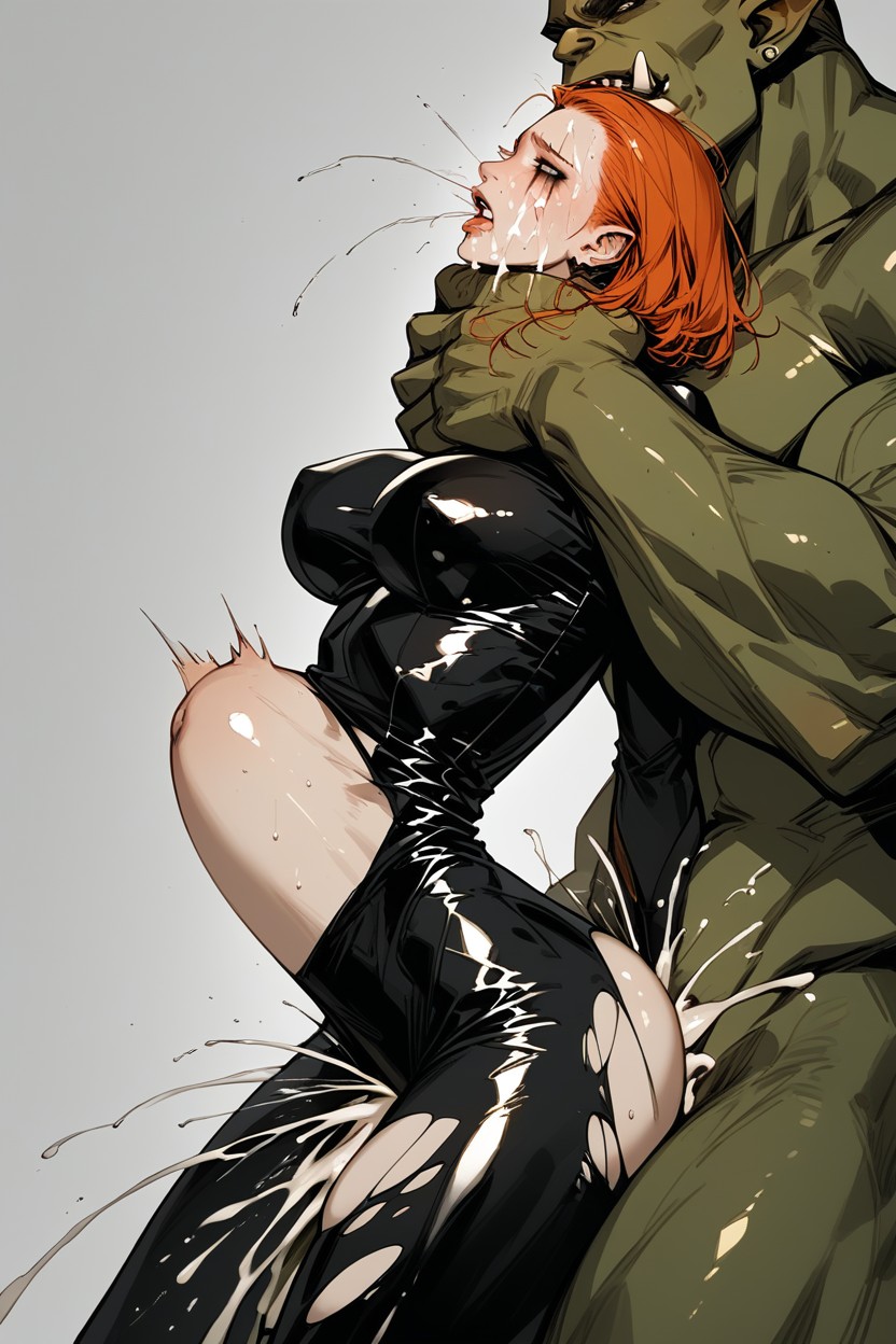 Éjaculation, Gigantic Dick, Perfect Waist Porno IA Hentai