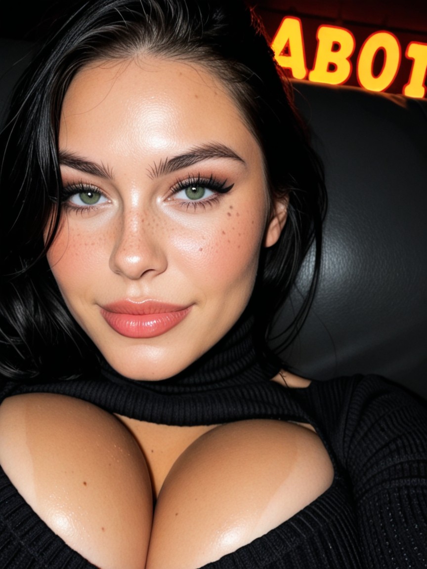 Dark Moody Club, In Heat, Breast Expansion AI Porn