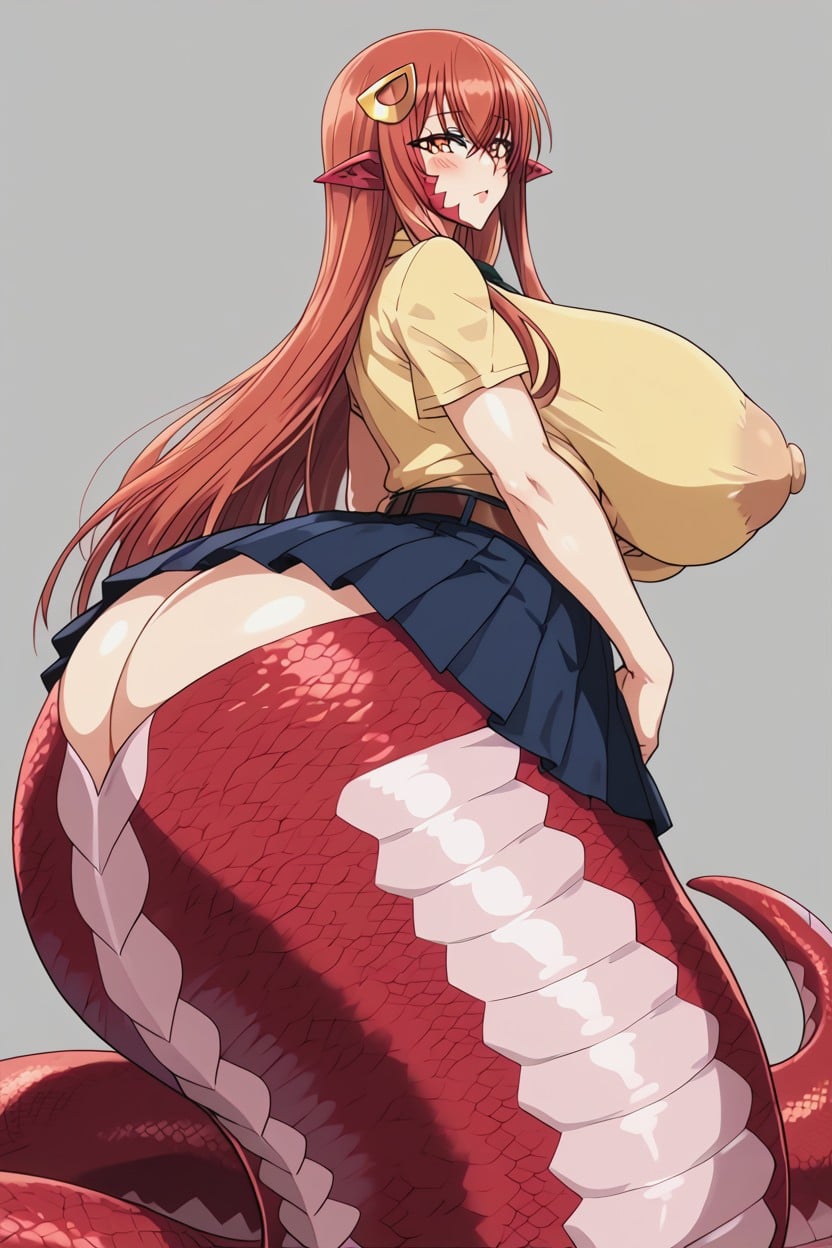 Wide Hips, Brown Belt, Gigantic Ass AI Porn