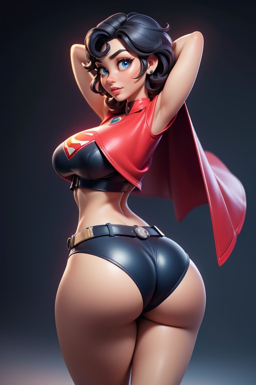 Panties, Confident, Super Woman Porno IA Hentai