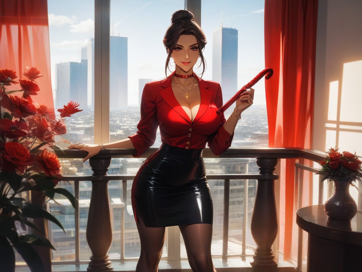 Sharp Edges And Lines, Balcony Location, Tight Hips Hentai IA