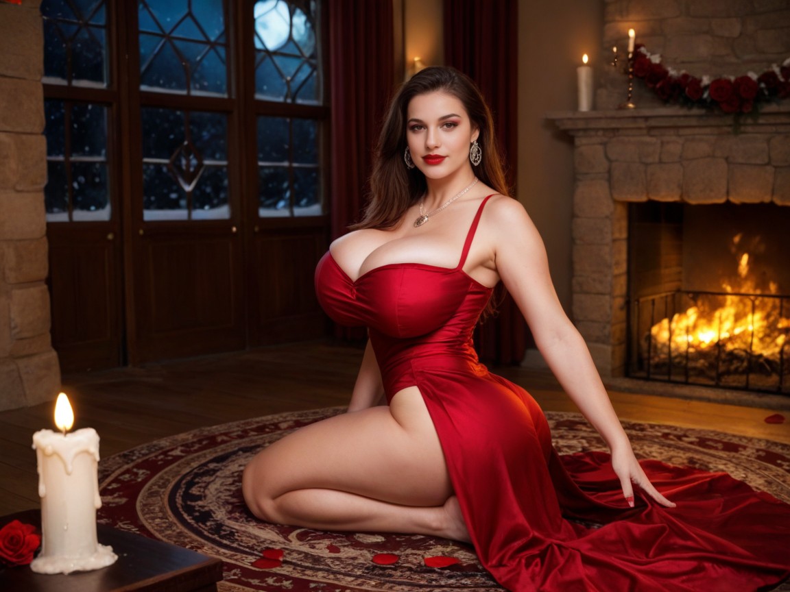 18+, Big Bubble Butt, Waist Huge Breasts AI Porn