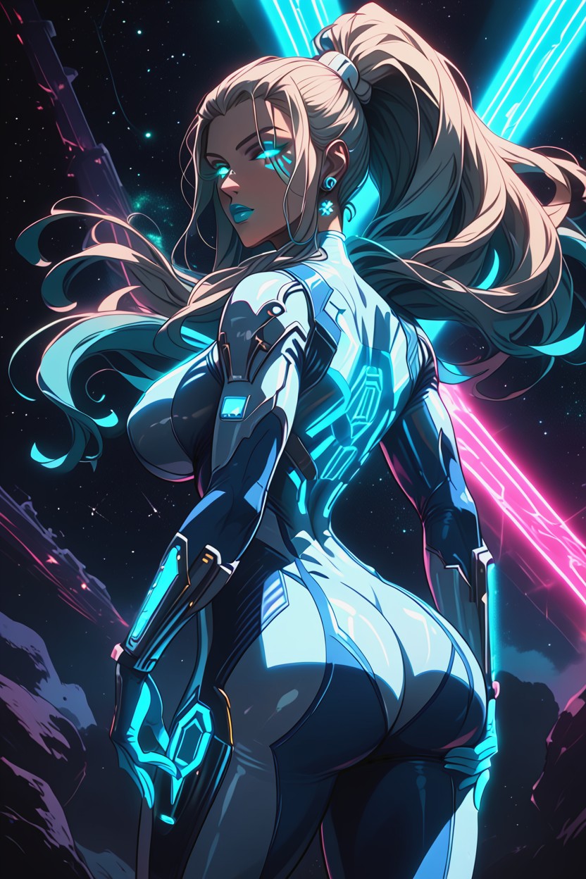 1 Person, Laika Leviathan, Tall And Muscular And Voluptuous Woman AI Porn