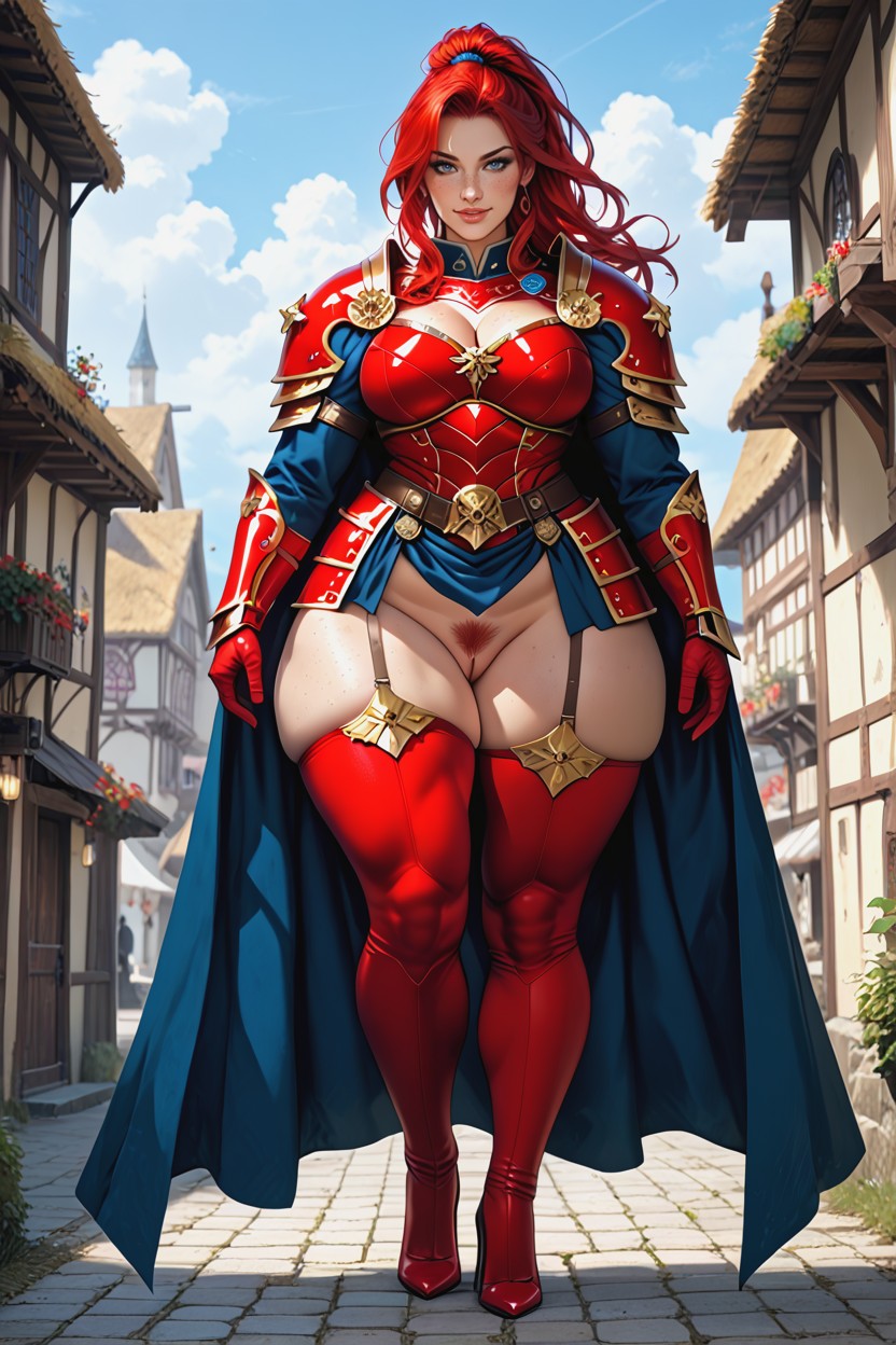 Luxanna Crownguard, Heels, Pussy Vulva AI Porn