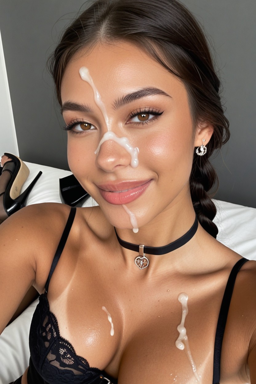 Panties, Oiled Body, Focus On Feet AI Porn