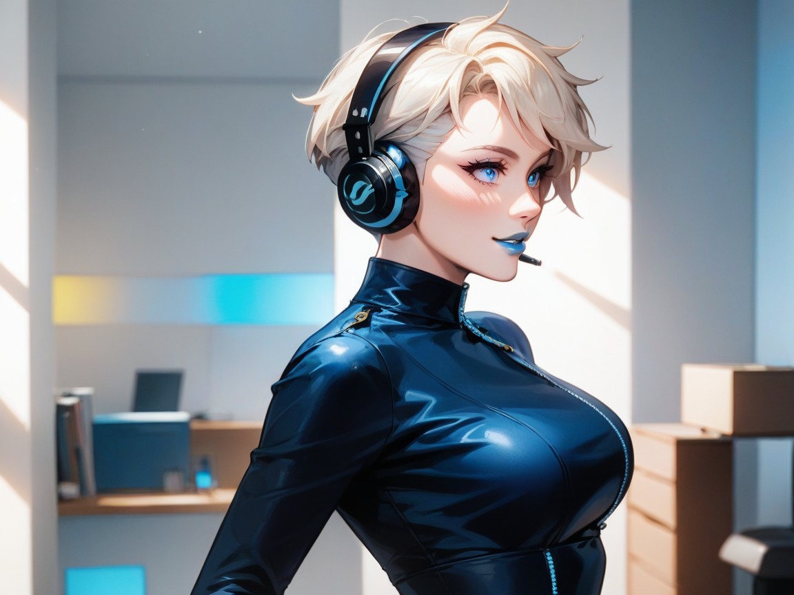 Ultra Detailed, Office Location, Vue De Côté Porno IA Hentai