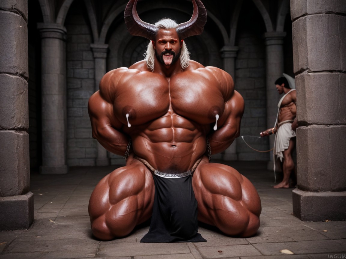 Lactation, Arms Behind Back, 18+ AI Gay Porn