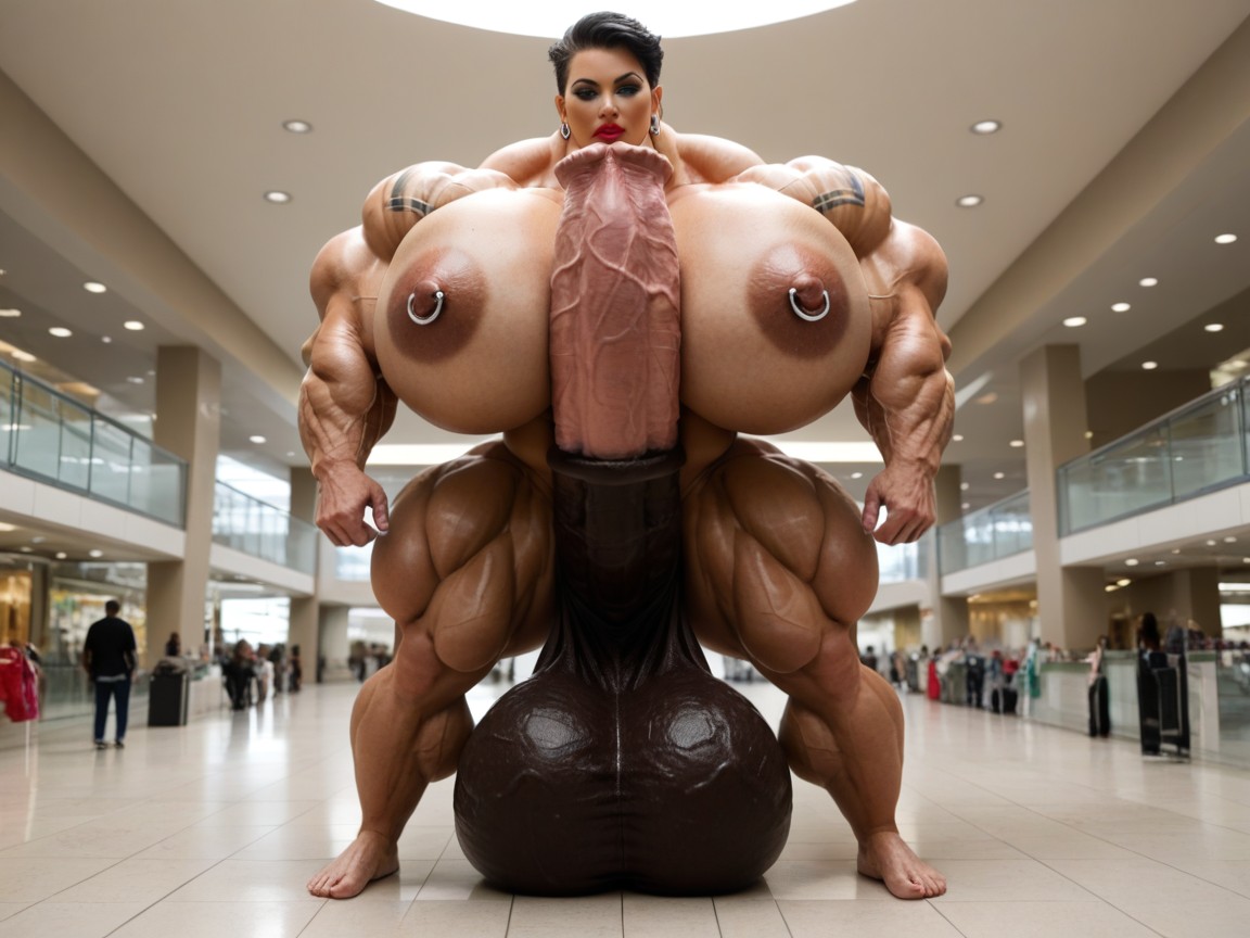 Extremely Biggest Muscles, Bigger Muscles Women, Tattoo Shemale AI Porn