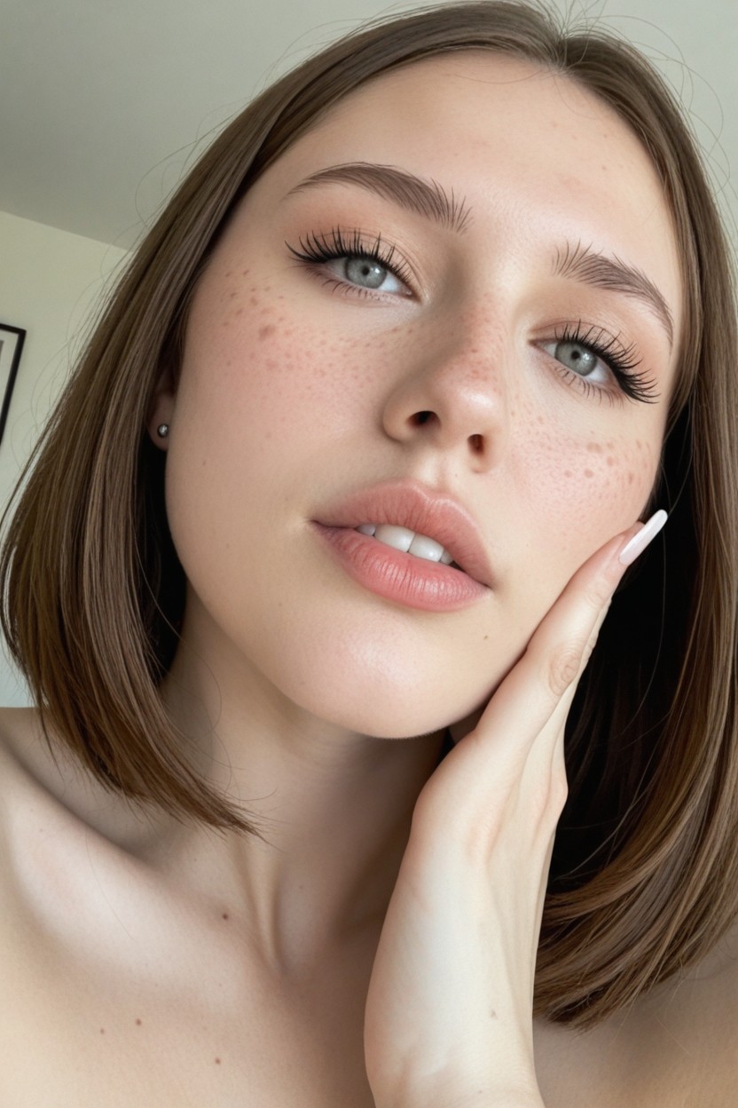 18+, Goth, Ultra Pale Skin AI Porn