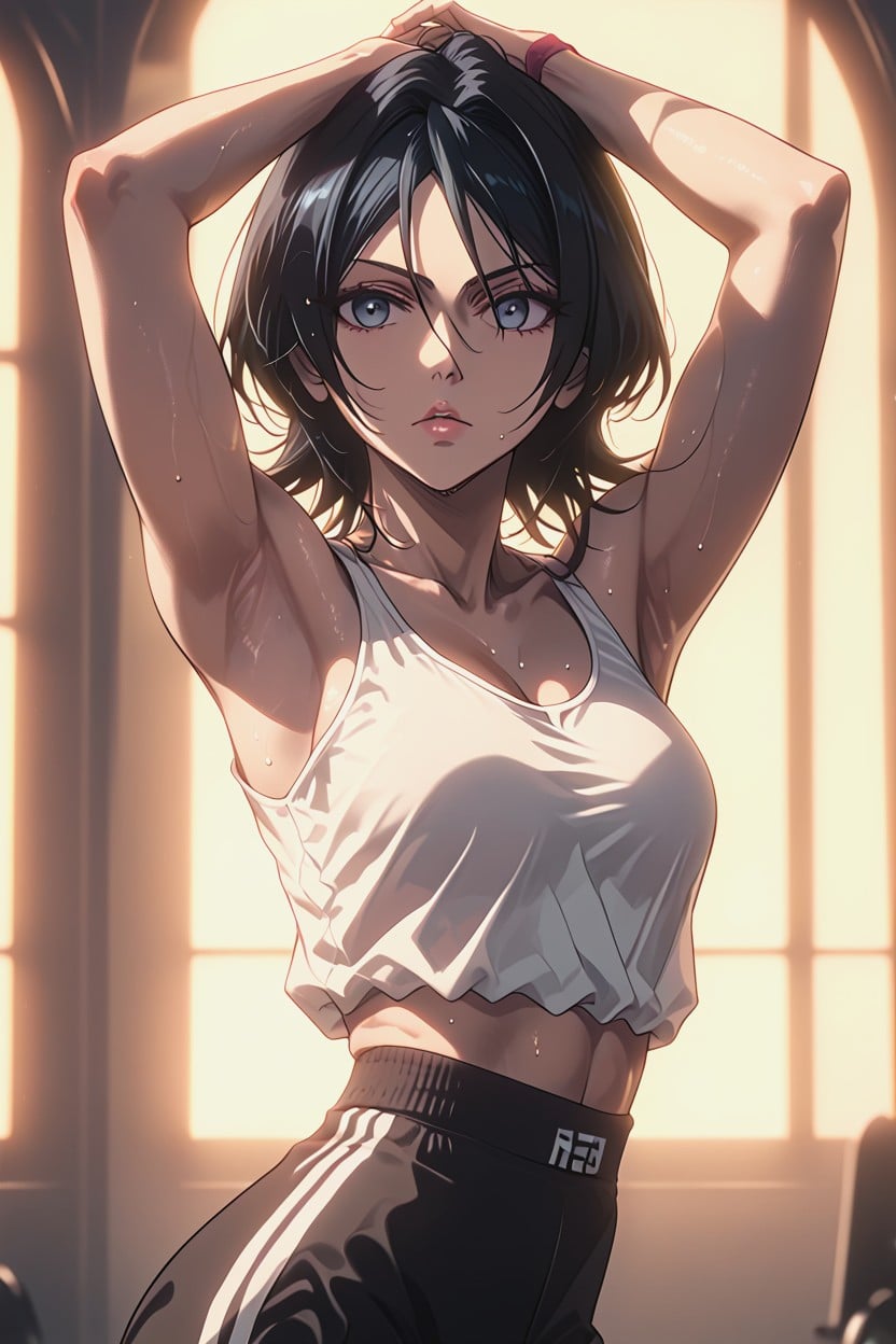 Dynamic Lighting, Backlit, High Detail Hentai AI Porn