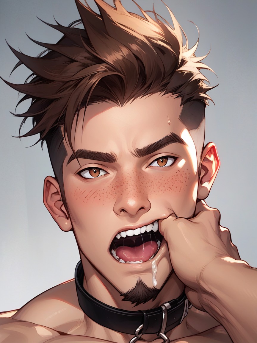 Undercut, Topless, Saliva AI Gay Porn